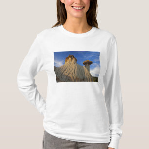 Badlands formations at Makoshika State Park in T-Shirt