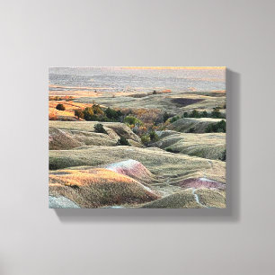 Badlands Hills Canvas Print