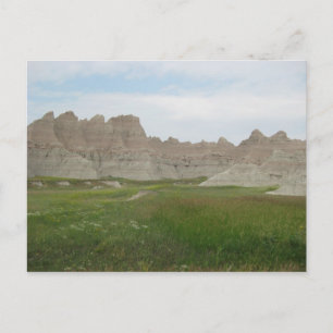 Badlands in South Dakota Postcard