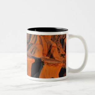 Badlands in Theodore Roosevelt National Park Two-Tone Coffee Mug