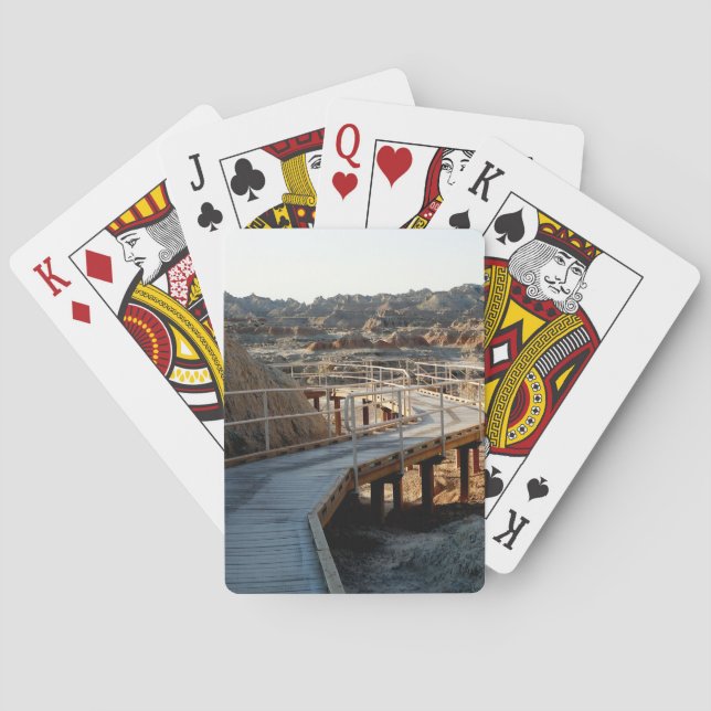 Badlands National Park Boardwalk Playing Cards (Back)