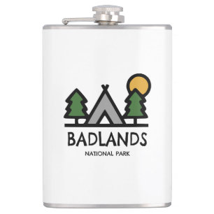 Badlands National Park Hip Flask