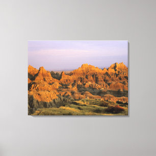 Badlands National Park in South Dakota Canvas Print