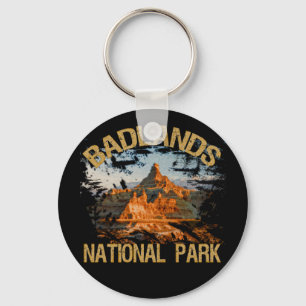 Badlands National Park Keychain