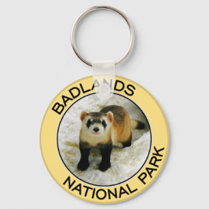 Badlands National Park Keychain