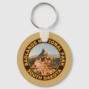 Badlands National Park Keychain