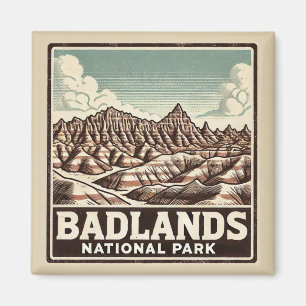 Badlands National Park Magnet