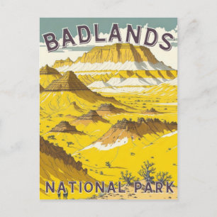 Badlands National Park Postcard