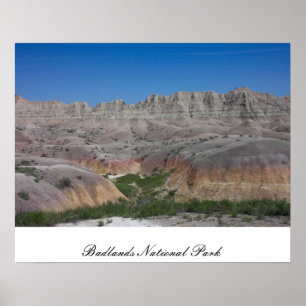 Badlands National Park Poster