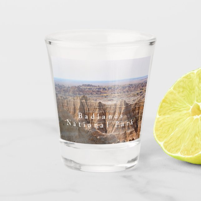 Badlands National Park  Shot Glass (Front)