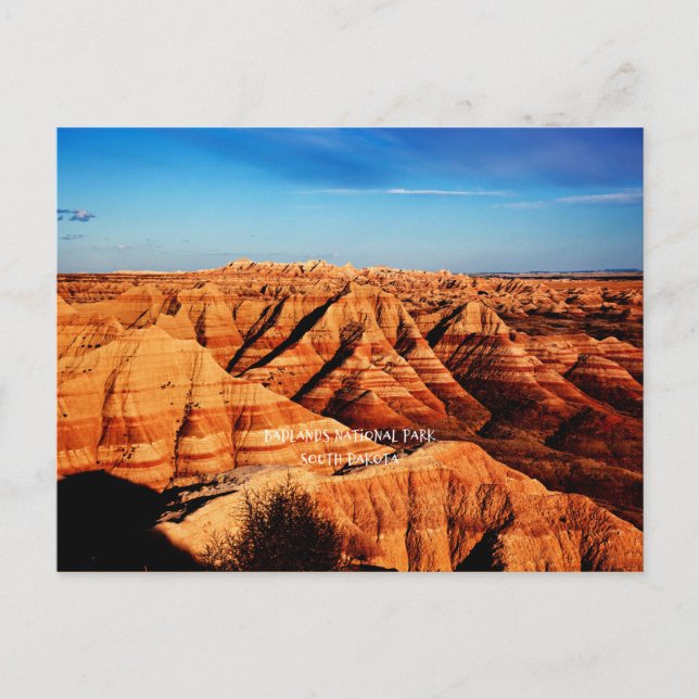 Badlands National Park,South Dakota Postcard (Front)