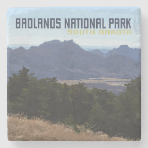Badlands National Park Stone Coaster 