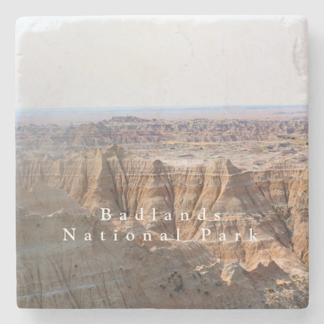 Badlands National Park  Stone Coaster (Front)