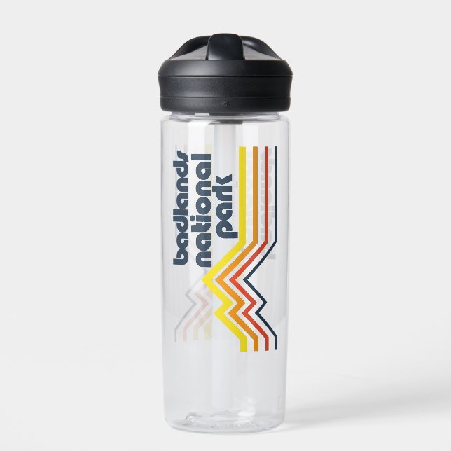 Badlands National Park Water Bottle (Front)