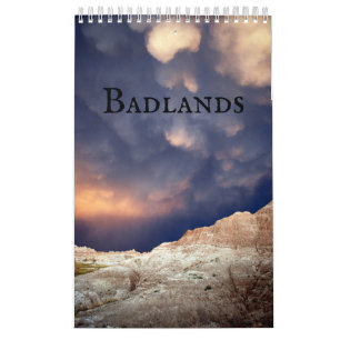 Badlands of South Dakota Calendar