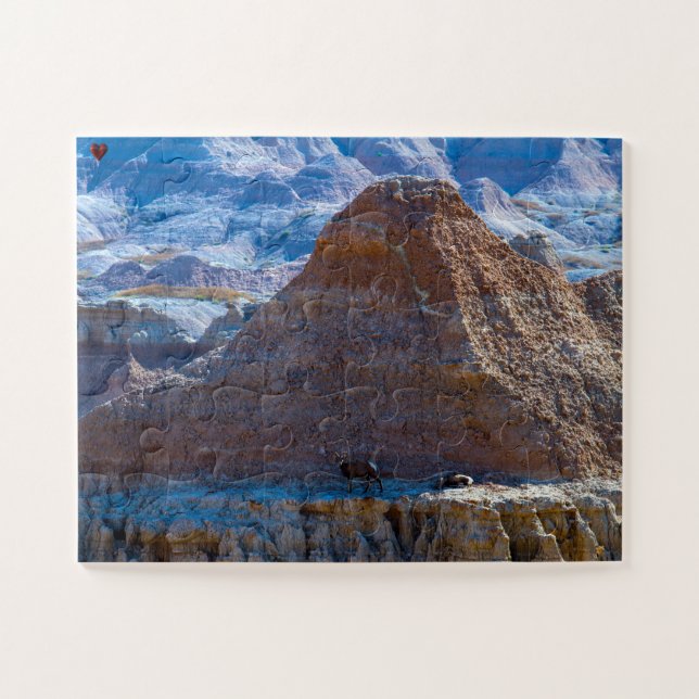 Badlands South Dakota Jigsaw Puzzle (Horizontal)