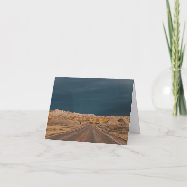Badlands - Thank You Card (Front)