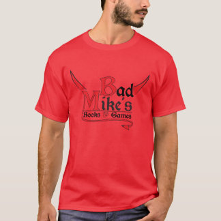 Badmike's books & Games t-shirt