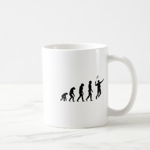 Badmincado Badminton Player Shuttle  Coffee Mug