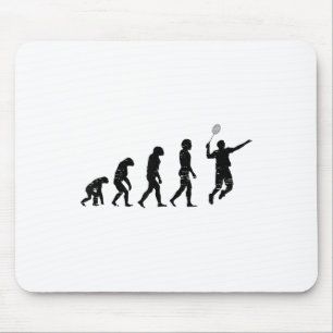 Badmincado Badminton Player Shuttle  Mouse Pad