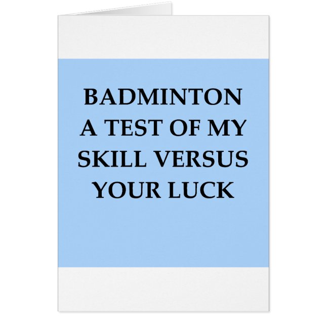 badminton (Devant)
