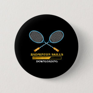 Badminton 0 2 inch round button