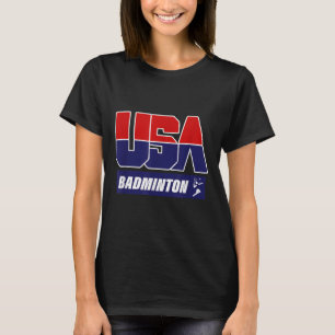 Badminton 2021 Usa T-Shirt