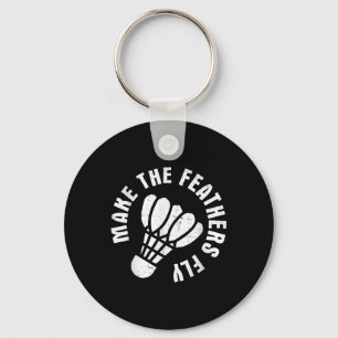 Badminton 4  keychain