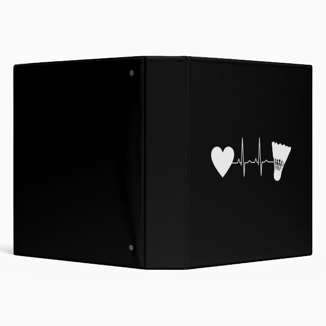 Badminton - Badminton Ball Heartbeat Binder (Background)