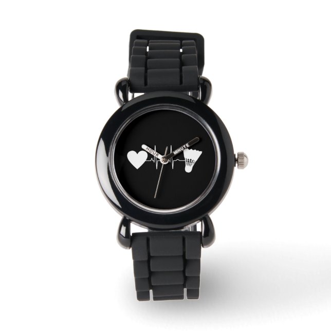Badminton - Badminton Ball Heartbeat Watch (Front)