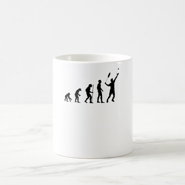 Badminton Badminton Coffee Mug (Center)