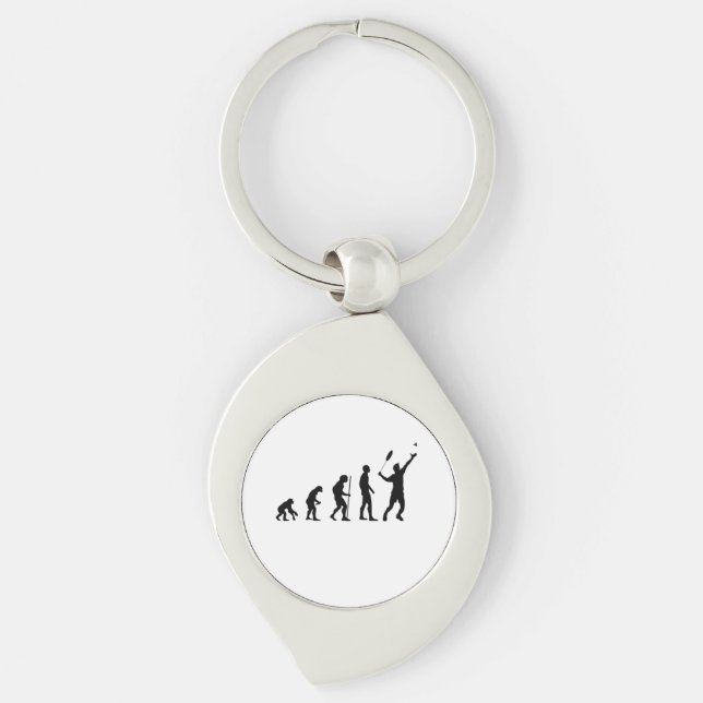 Badminton Badminton Keychain (Front)