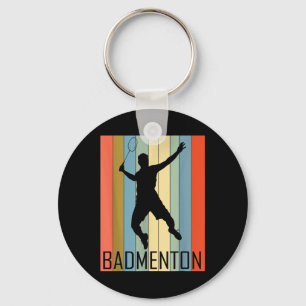 Badminton - Badminton Player  Keychain