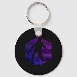 Badminton Badminton Player Men Women Shuttle Keychain