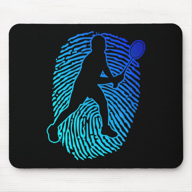 Badminton Badminton Player Squash Shuttle  Mouse Pad (Front)