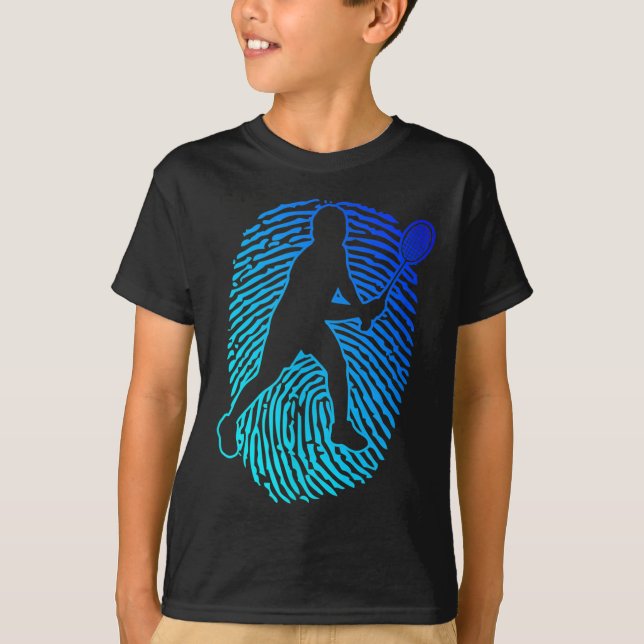 Badminton Badminton Player Squash Shuttle  T-Shirt (Front)