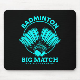 Badminton Big Match Mouse Pad