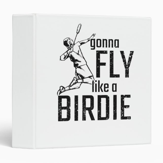 Badminton Binder (Front/Spine)
