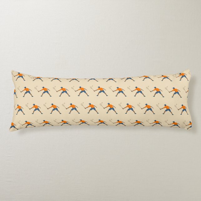 Badminton Body Pillow (Front)