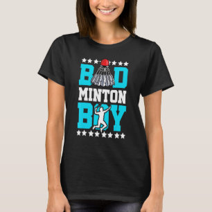 Badminton Boy Noun Definition Shuttlecock Badminto T-Shirt