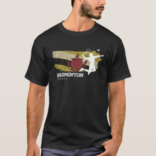 Badminton Brunei Net Games Player Badminton T-Shirt