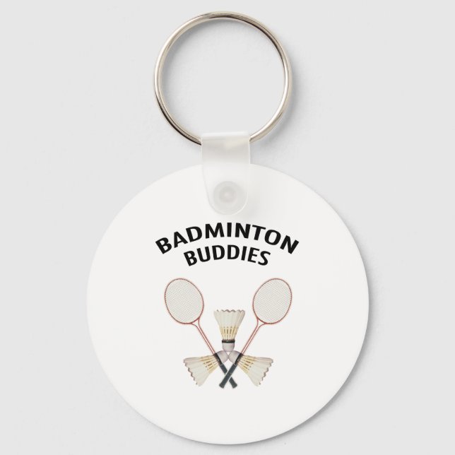 Badminton Buddies Keychain (Front)