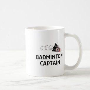 Badminton Captain Outfit Women Men  Coffee Mug