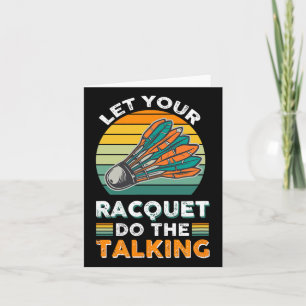 Badminton Challenge Teamwear Tournament Team Of Tw Card