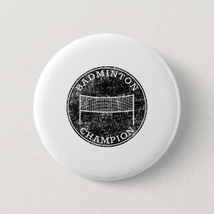 Badminton Champion Competitive Family Backyard Spo 2 Inch Round Button