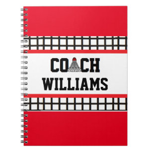 Badminton Coach - Personalized Notebook