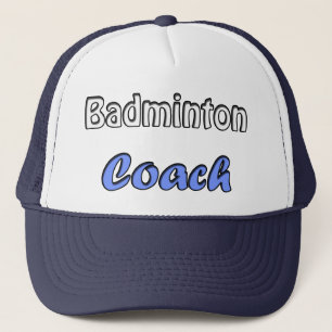 Badminton Coach Trucker Hat