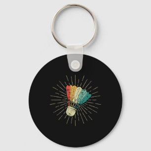 Badminton Colourful Athlete Men Women Kids Shuttle Keychain