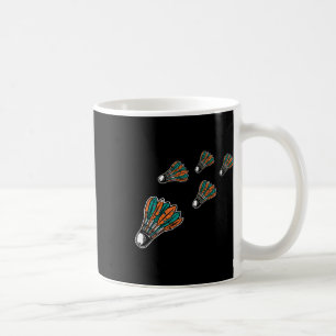 Badminton Colourful Shuttle For Badminton Player M Coffee Mug