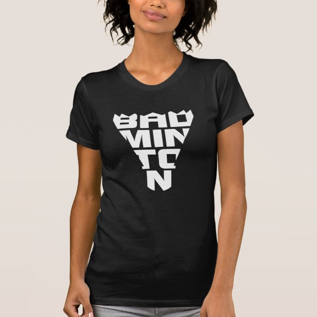 Badminton Dark Women's T-shirt (Front)